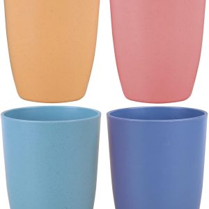 Sip Sustainably: Review of LuckyZone's Eco-Friendly Wheat Straw Reusable Cups