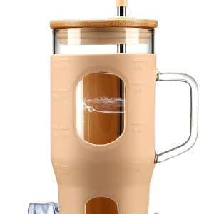 Stay Hydrated in Style: The Ultimate 32 oz Glass Tumbler Review!