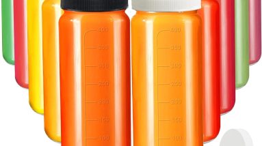 Transform Your Beverages with Ruckae's 16oz Juice Bottles: Perfect for Smoothies, Juices, and More!