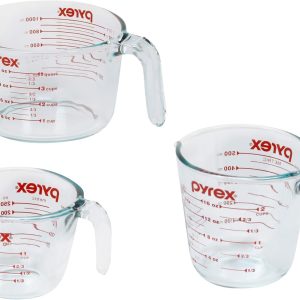 Upgrade Your Kitchen: Pyrex Essentials 3-Pack Glass Measuring Cups Review