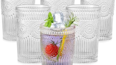Elevate Your Sip: Vintage Floral Glassware Set Review