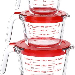 Precision Pouring: Review of the M MCIRCO 6-Piece Glass Measuring Cups Set