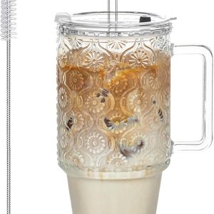 Sip in Style: The KEMORELA 24 Oz Glass Tumbler Review