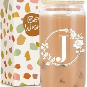 Sip in Style: The Perfect Personal Touch with Monogrammed Glass Cups for Her