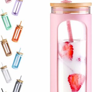 Stay Hydrated in Style: Kodrine's 20oz Eco-Friendly Glass Water Tumbler Review